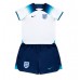 Maillot de foot Angleterre Domicile vêtements enfant Monde 2022 Manches Courtes (+ pantalon court)